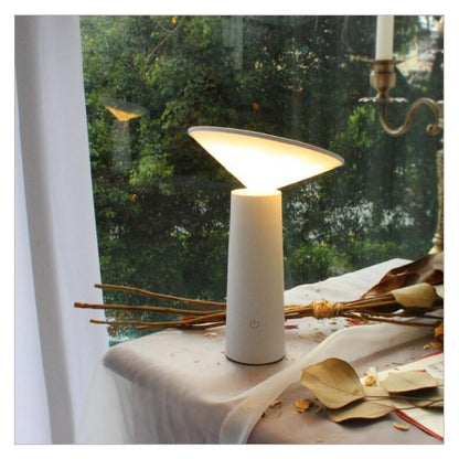 Modern Table Lamp, Cordless, Dimmable Touch Control Switch, 360 Adjustable, USB Rechargeable, Desk Lamp for V1237-ZY-528-178