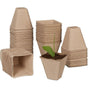 120 Pieces Biodegradable Seedling Pots, Biodegradable Pots, Biodegradable Seedling Pots for Seedlings, for V1237-ZY-528-182