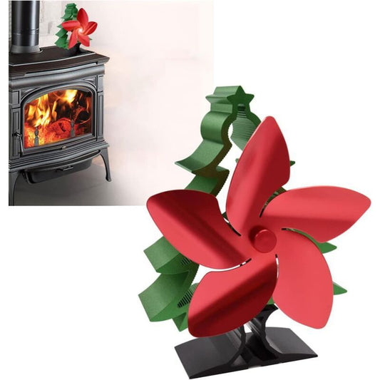 Fireplace Fan Fireplace and Stove Accessory Christmas Tree Shape x12 x23cm, 17.5cm, 5cm V1237-ZY-528-186