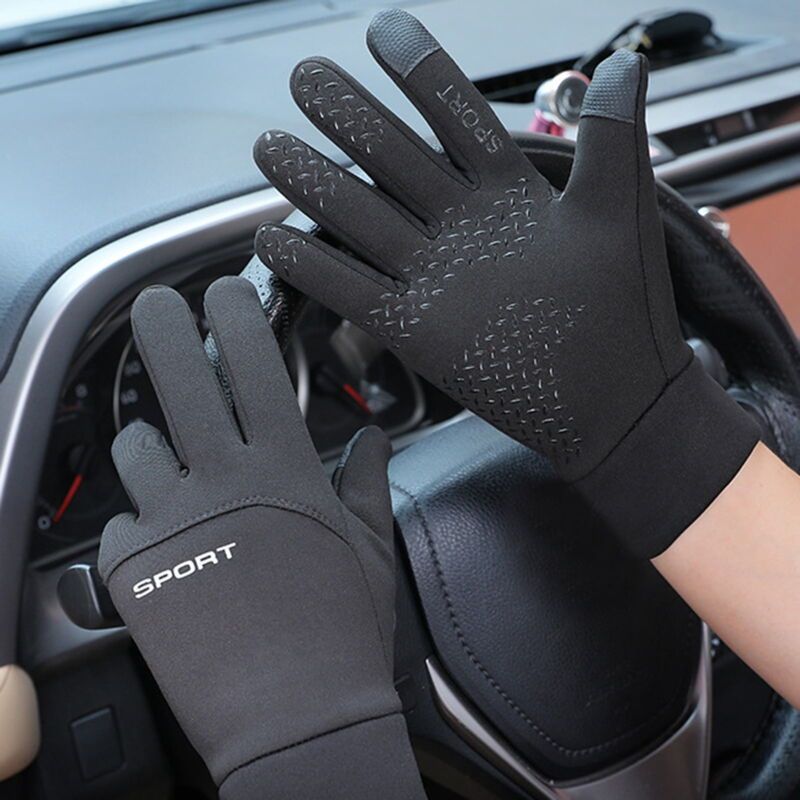 Waterproof Wind Resistant Non Skid Winter Gloves, XL V1237-ZY-528-187