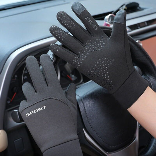 Waterproof Wind Resistant Non Skid Winter Gloves, XL V1237-ZY-528-187