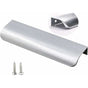 10 Pack Brushed Nickel Kitchen Pulls Invisible Pulls Kitchen Pulls Stainless Steel Kitchen Pulls, Center to V1237-ZY-528-188