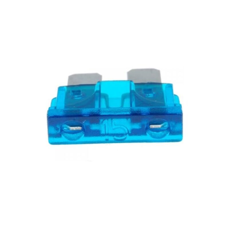 10 Pieces 15A 32V Standard Blade Fuse Car Auto Motorcycle Medium Size Blue V1237-ZY-528-196