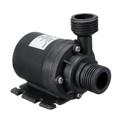 DC12V 800L H Low Noise Brushless Submersible Pump with 4 Point Nozzle and 50cm Cable, 5m V1237-ZY-528-200