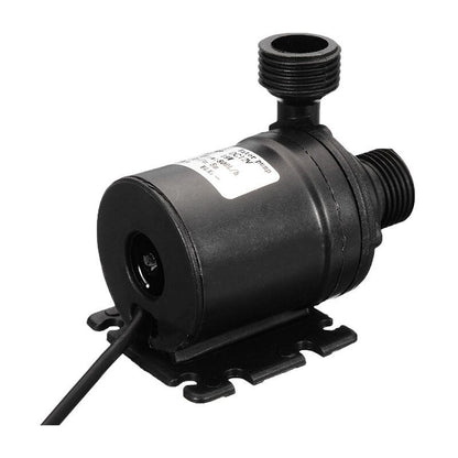 DC12V 800L H Low Noise Brushless Submersible Pump with 4 Point Nozzle and 50cm Cable, 5m V1237-ZY-528-200