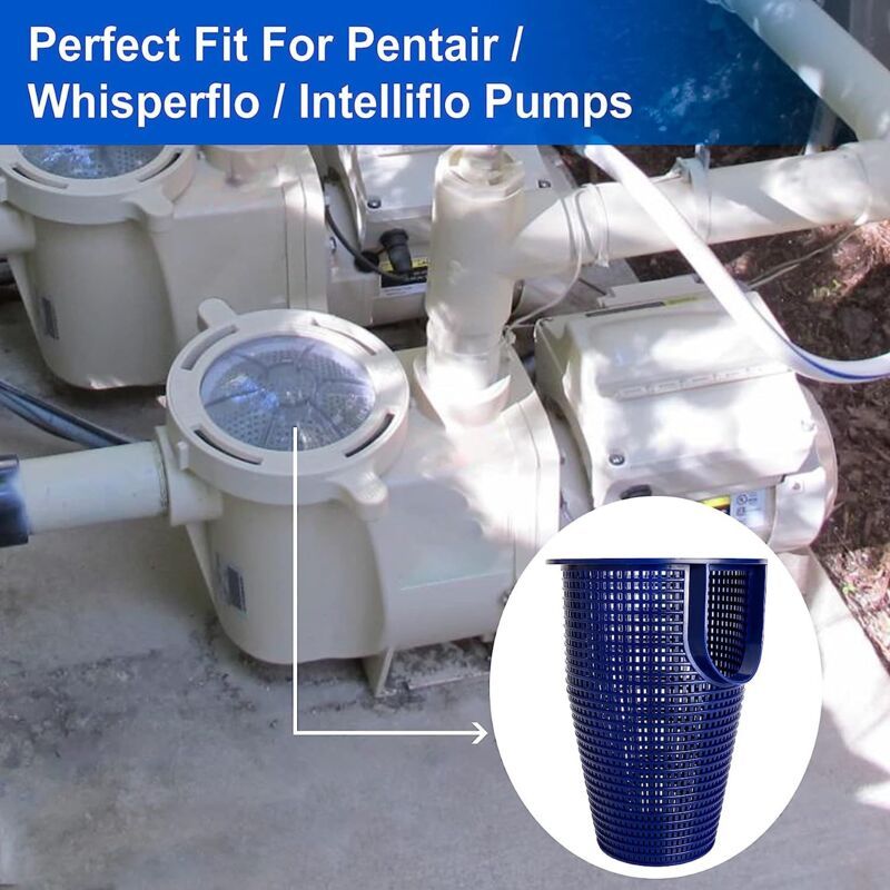 Skimmer Replacement Accessories for Swimming Pool Cleaning Skimmer Basket Tool V1237-ZY-528-201