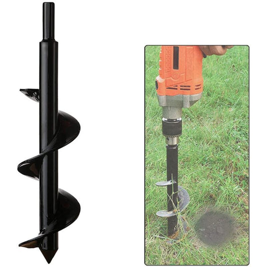 Garden Drill, Stainless Steel Hex Shank, Thermal Auger, Digging Holes Cultivate Deeply, Planting Tool for V1237-ZY-528-222