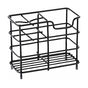 Toothbrush Holder, Small Stainless Steel Toothpaste Holder, Bathroom Accessories Organizer, Black V1237-ZY-528-228