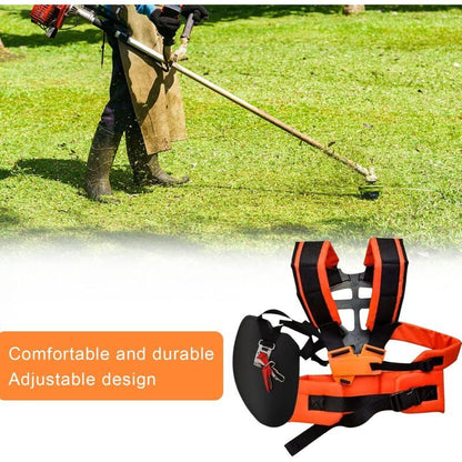 Comfortable Adjustable Effort Harness, Comfort Shoulder Harness for Brush Cutter Lawn Mower Universal Garden V1237-ZY-528-229
