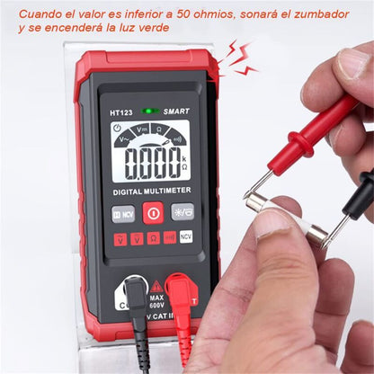 Digital Multimeter, 4000 Counts Multifunction Voltmeter, AC and DC Voltage Measurement, Resistance, V1237-ZY-528-230