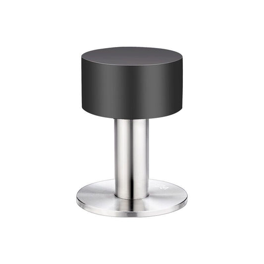Adhesive Door Stops Stainless Steel Door Stoppers Door Stoppers with Shockproof Rubber Compatible with Wall V1237-ZY-528-237