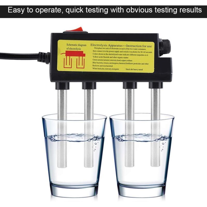 Electrolyzer Water Quality Tester Portable Water Impurity Monitor Electrolyzer Machine Testing Meter V1237-ZY-528-240
