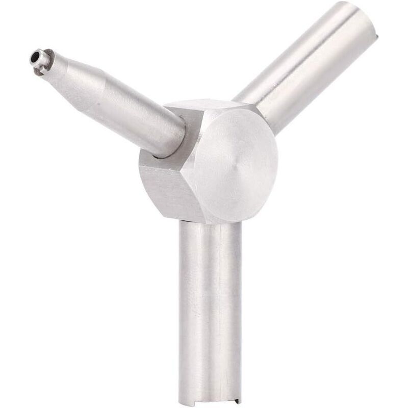 Element Valve Wrench Compatible with KSC WA Airsoft KSC Magazine Loader Removal Tool, Silver Triangular Valve V1237-ZY-528-247