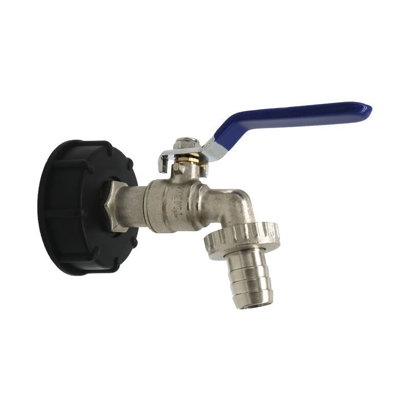 IBC Drain Tank Adapter S60x6 Tap Valve 0.75 Inch Ball Valve Water Tank Adapter V1237-ZY-528-251