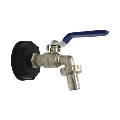 IBC Drain Tank Adapter S60x6 Tap Valve 0.75 Inch Ball Valve Water Tank Adapter V1237-ZY-528-251