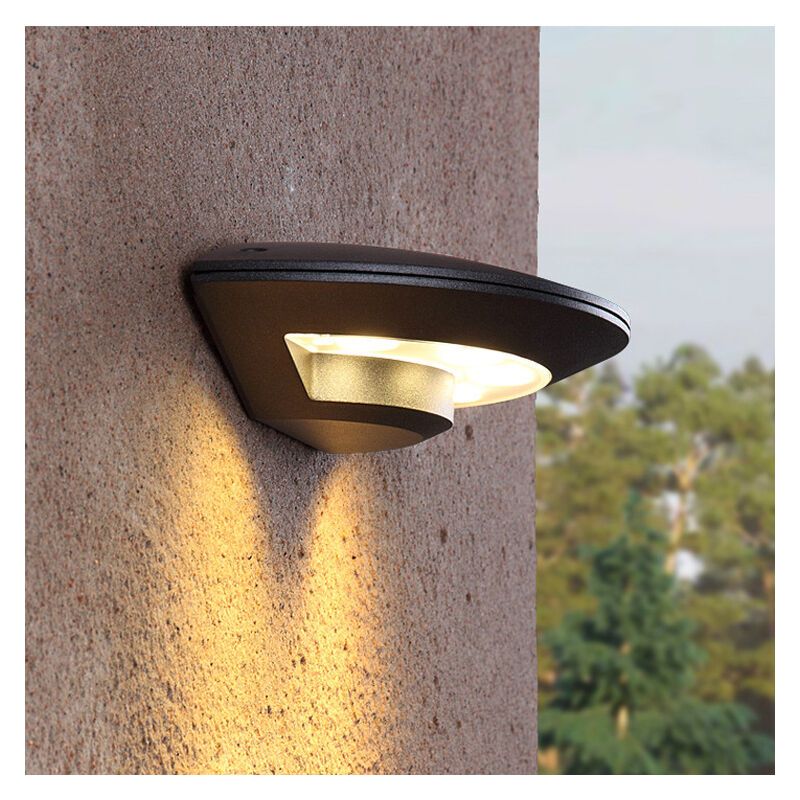 1 Pieces 4W Indoor Outdoor LED Wall Light Waterproof IP65 with Adjustable Lighting Angle Warm White 3000K V1237-ZY-528-255