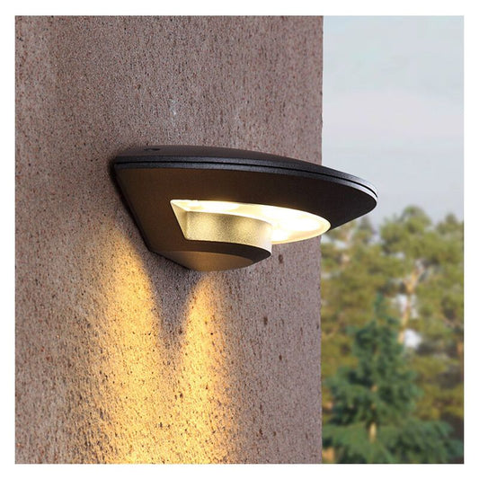 1 Pieces 4W Indoor Outdoor LED Wall Light Waterproof IP65 with Adjustable Lighting Angle Warm White 3000K V1237-ZY-528-255