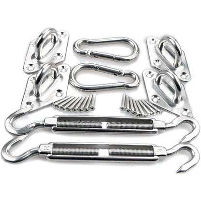 Triangular, Square and Rectangle Shade Sail Fixing Kit 304 Stainless Steel Shade Cloth Fixing Accessories V1237-ZY-528-269
