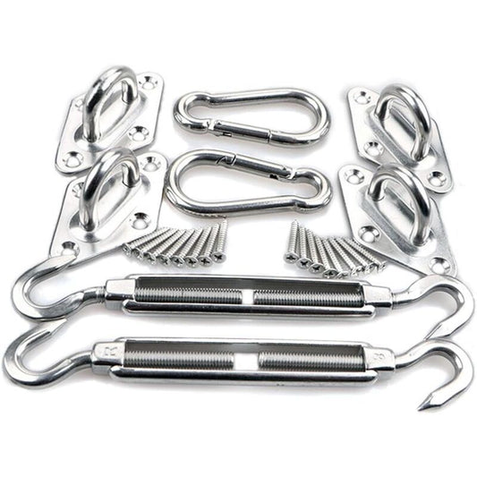 Triangular, Square and Rectangle Shade Sail Fixing Kit 304 Stainless Steel Shade Cloth Fixing Accessories V1237-ZY-528-269