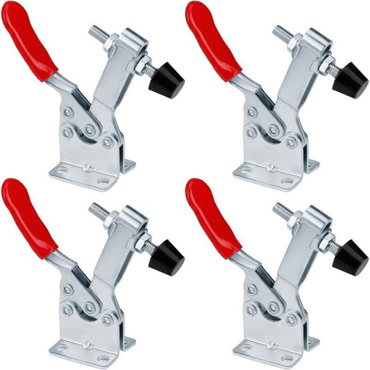 4 Pieces Knee Grip Clamp Tightening Hand Tool Holding Capacity About 90 Kg Quick Release Non Slip GH-201-B V1237-ZY-528-270