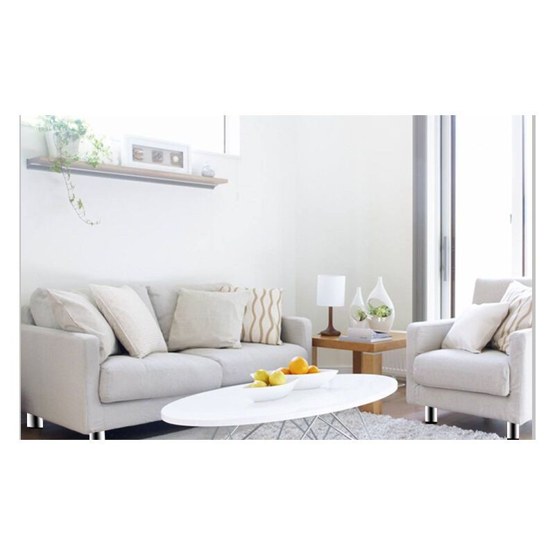 4 Pack Stainless Steel Adjustable Height Furniture Legs for Sofa Table Cabinets, 8cm V1237-ZY-528-277