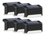 16 Pack Solar Patio Lights Waterproof LED Deck Lights for Patio Stairs Garden Pathway, Black Shell White Light V1237-ZY-528-285
