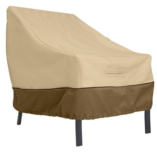 Waterproof Oxford Garden Bench Cover Anti UV Wind Protective Cover, Brown, 85 x 80 x 91.5cm V1237-ZY-528-293