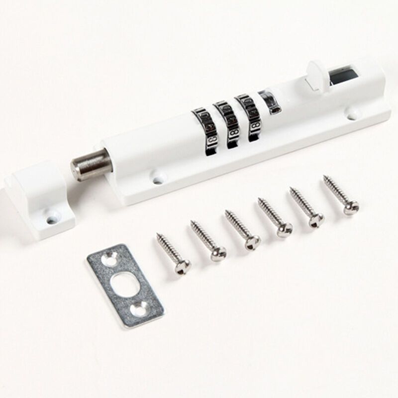 Gate Lock, Mechanical Combination Lock No More Keys Required Gates, Sheds, Any Storage Area and Any Door, V1237-ZY-528-309