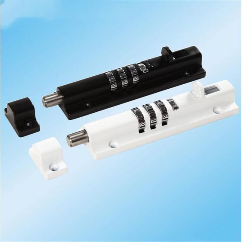 Gate Lock, Mechanical Combination Lock No More Keys Required Gates, Sheds, Any Storage Area and Any Door, V1237-ZY-528-309