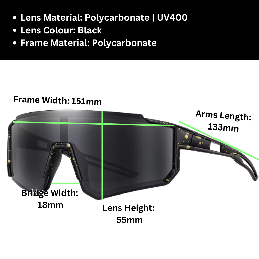 Sportiq JNR Kids - Jet Black V1238-SJNRJB6