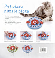 Pizza Puzzle Treat Toy for Dogs & Cats - Interactive Slow Feeder-Blue V1242-PAWSTOCKP4