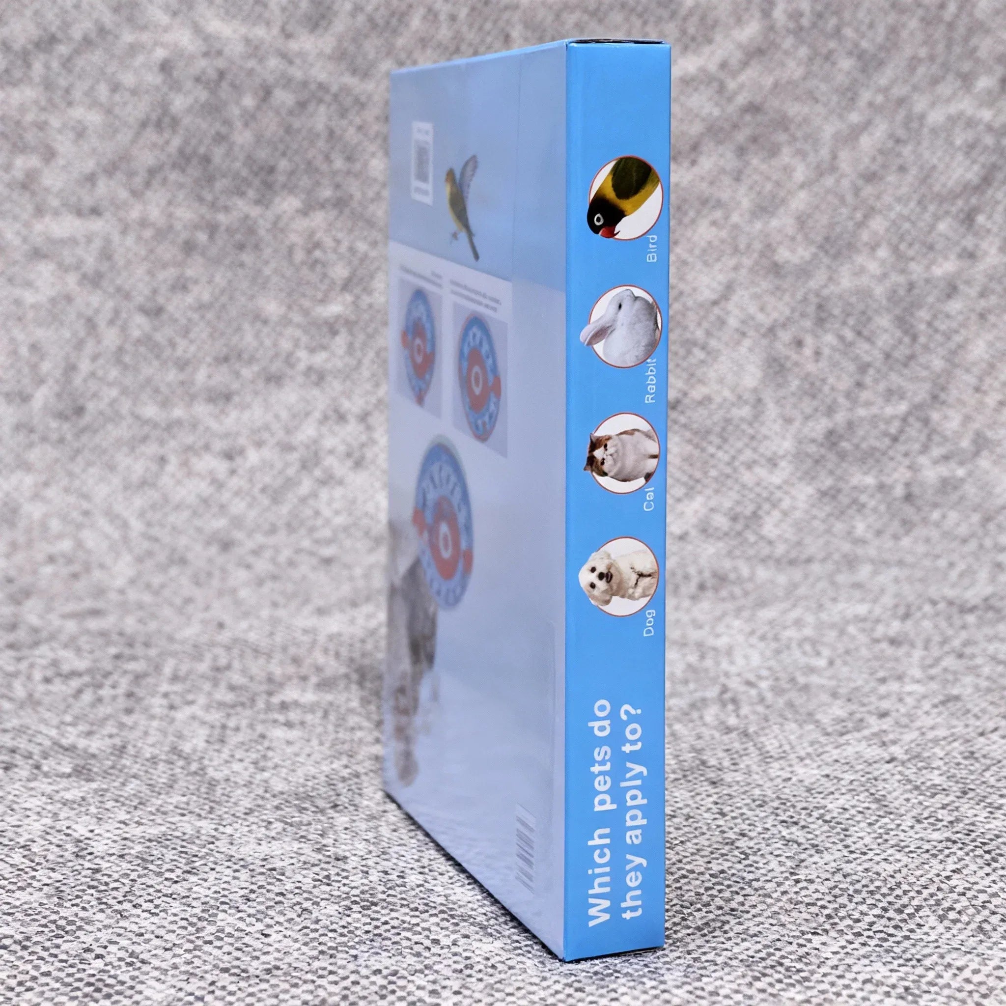 Pizza Puzzle Treat Toy for Dogs & Cats - Interactive Slow Feeder-Blue V1242-PAWSTOCKP4