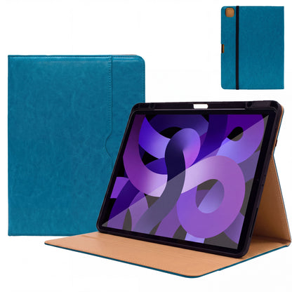 SENYOSON Light Blue iPad Pro Case for iPad Pro 11" 5th Gen M4 2024, Premium Leather Folio Stand Cover with V1243-PG-IPADCASE11PRO-LIGHTBLUE