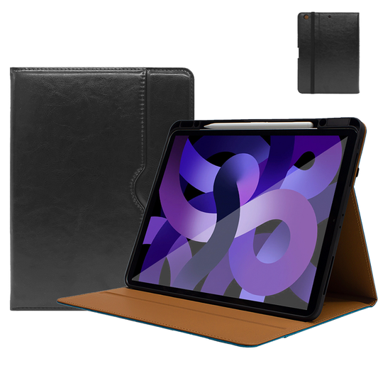 SENYOSON Black iPad Case for iPad 5th 6th Generation 9.7 Inch 2017/2018 & iPad Air 2 9.7 Inch 2014, Premium V1243-PG-IPADCASE97-BLACK