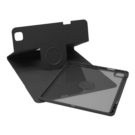SENYOSON Black iPad Case for 11th/10th Generation 11/10.9 Inch 2025/2022, Detachable Magnetic Rotating Stand V1243-ROTATING-IPADCASE10TH-BLACK