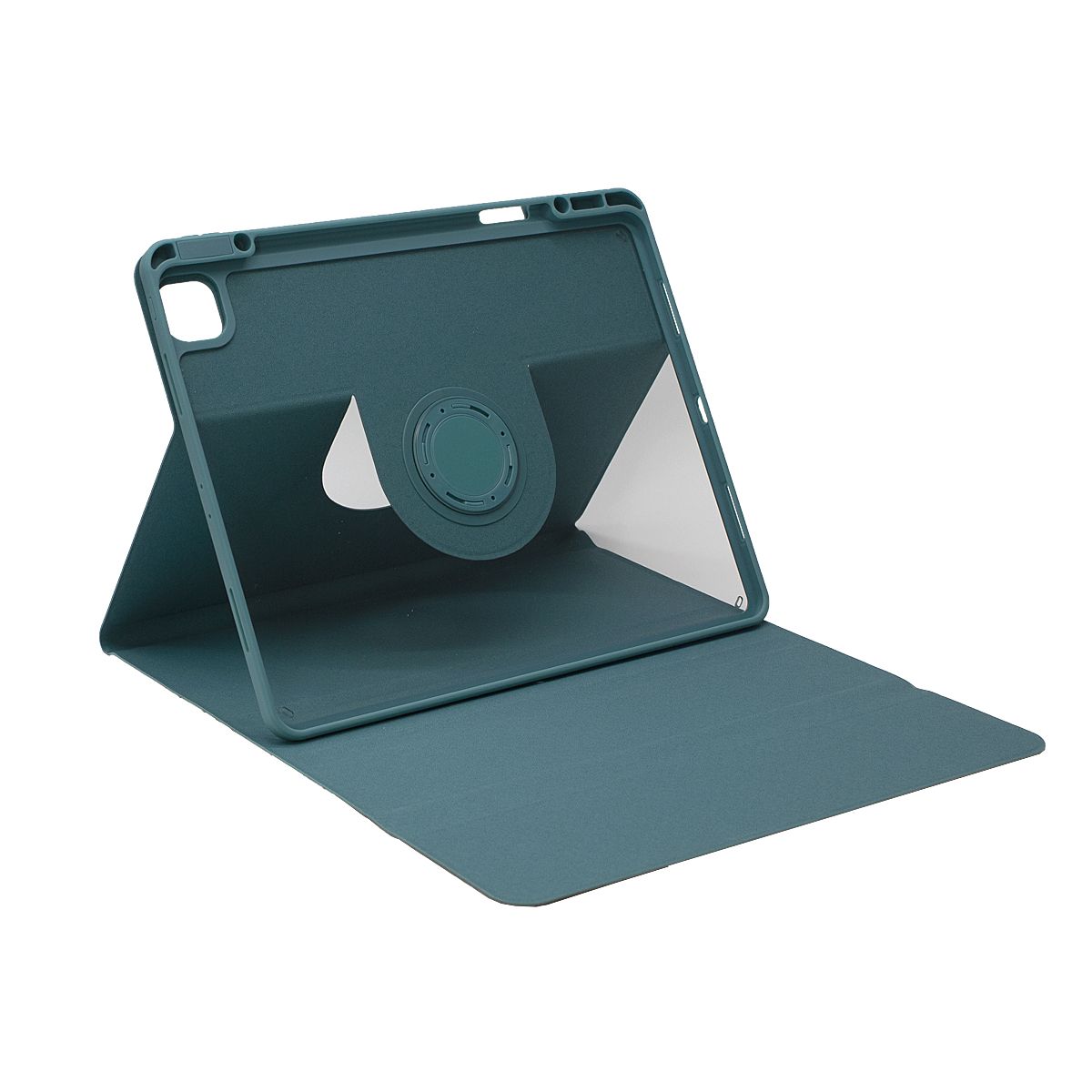 SENYOSON Dark Green iPad Pro 11 Inch Case for iPad Pro 11" M4 5th Generation 2024, Detachable Magnetic V1243-ROTATING-IPADCASE11PRO-DARKGREEN