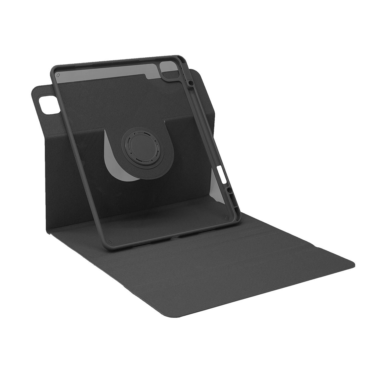 SENYOSON Black iPad Case for 9.7 Inch iPad 5th/6th Generation & iPad Air 2, Detachable Magnetic Rotating V1243-ROTATING-IPADCASE97-BLACK
