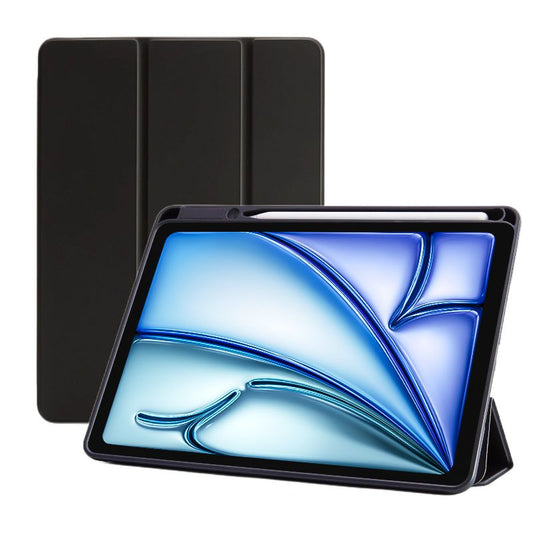 SENYOSON Black iPad Pro Case for 12.9/13 Inch iPad Pro 12.9" 3rd-6th Gen & iPad Pro 13" & iPad Air 13", V1243-TRIFOLD-IPADCASE12913-BLACK