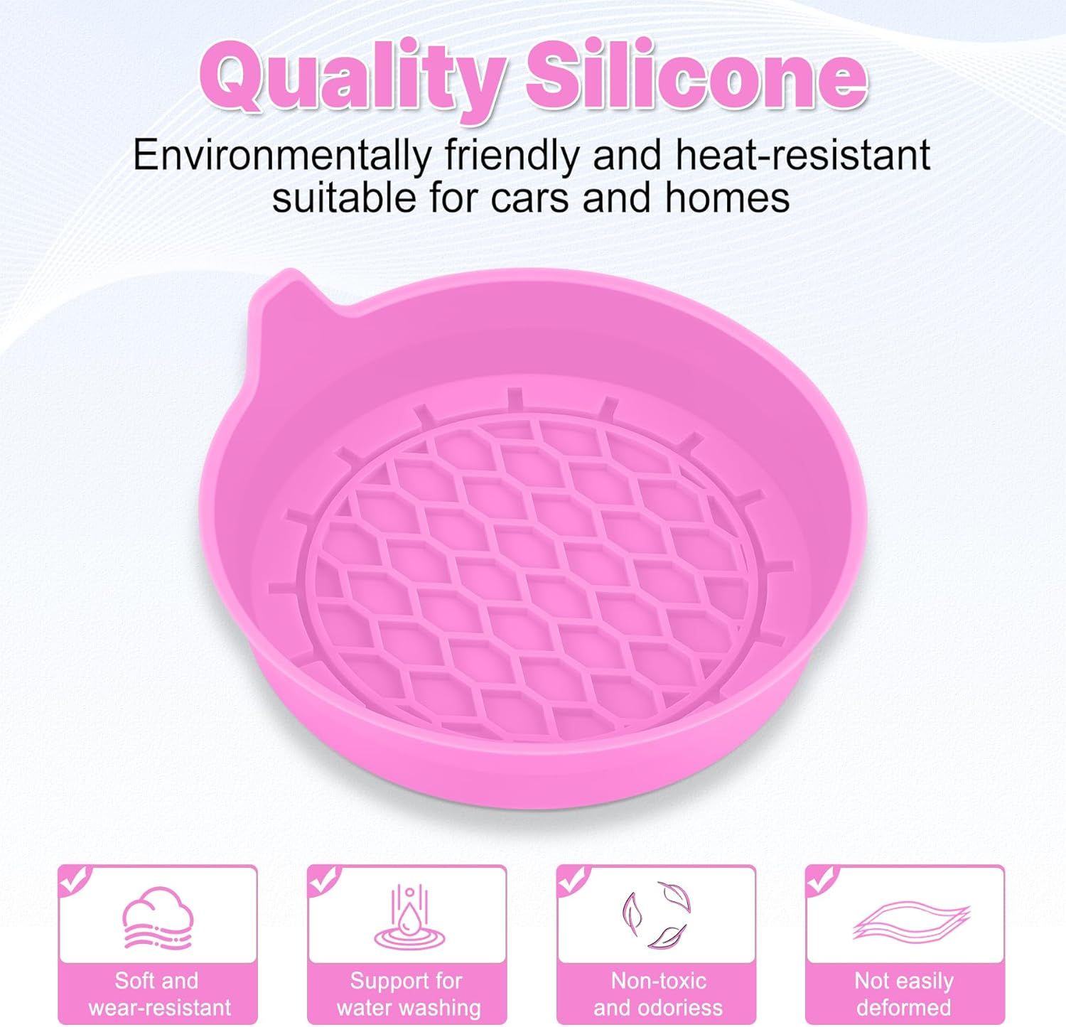 Car Cup Holder Coaster, Silicone Cup Holder Insert, Universal Non-Slip Cup Holders, Car Accessories Interior V1250-B0CWQ7ZFWB