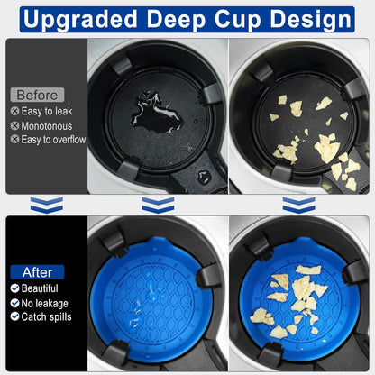 Car Cup Holder Coaster, Silicone Cup Holder Insert, Universal Non-Slip Cup Holders, Car Accessories Interior V1250-B0CWQ8167J