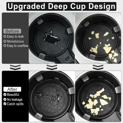 Car Cup Holder Coaster, Silicone Cup Holder Insert, Universal Non-Slip Cup Holders, Car Accessories Interior V1250-B0CWQ8QMKT
