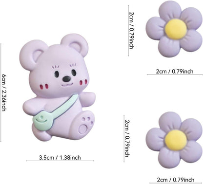 3Pcs Cute Bear Car Air Freshener Vent Clips, Aromatherapy Car Decor for Girls V1250-B0GVJNVN6T