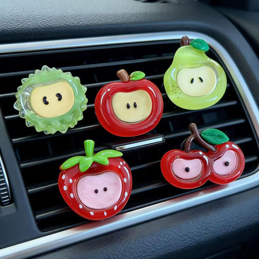 Cute Fruit Shape Car Air Vent Clips, Jelly Color Car Air Freshener Clips, Cute Aroma Diffuser Car Interior V1250-B0GVQF9VFN