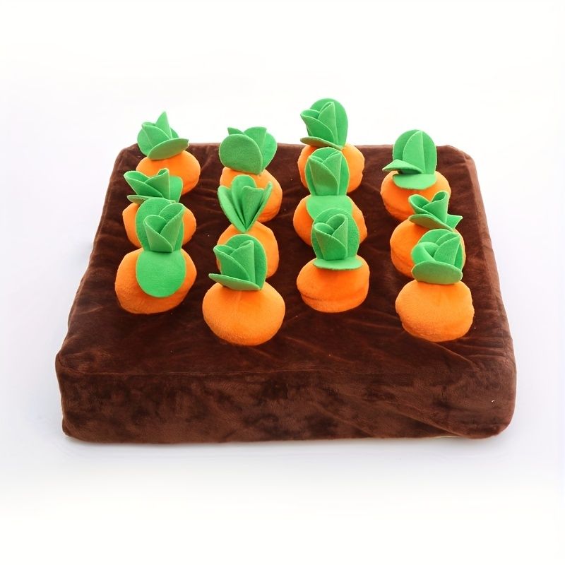Pawfect Carrot & Bone Dog Chew Toy Set - Durable & Fun V1250-DSZ-DOG-TOY-001