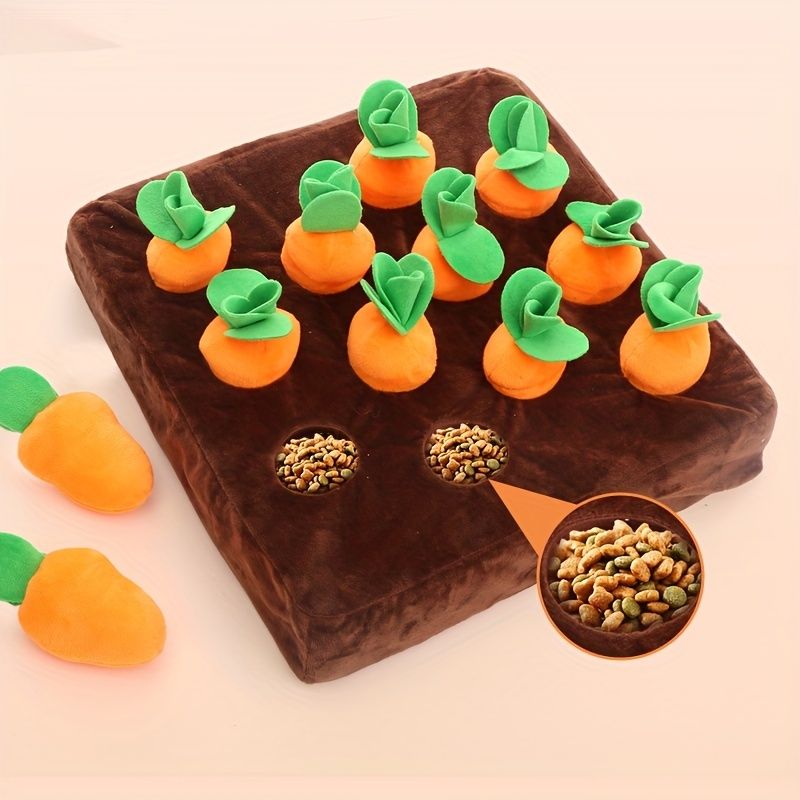 Pawfect Carrot & Bone Dog Chew Toy Set - Durable & Fun V1250-DSZ-DOG-TOY-001