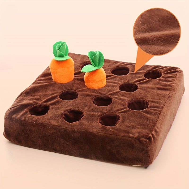 Pawfect Carrot & Bone Dog Chew Toy Set - Durable & Fun V1250-DSZ-DOG-TOY-001