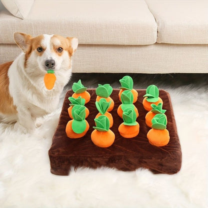 Pawfect Carrot & Bone Dog Chew Toy Set - Durable & Fun V1250-DSZ-DOG-TOY-001
