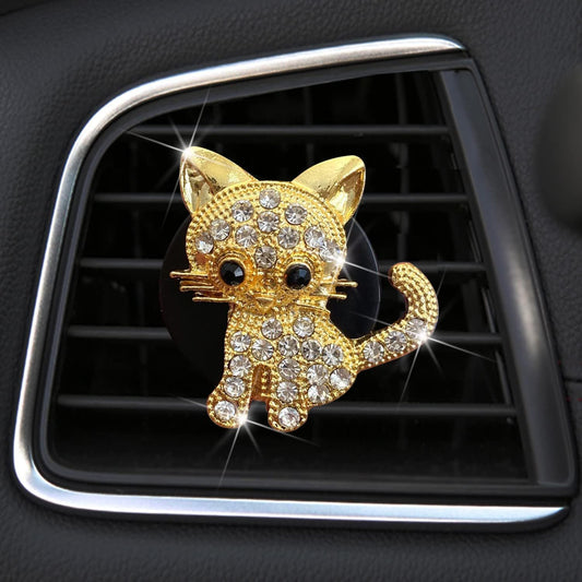 Bling Rhinestone Car Air Vent Clip,Car Air Freshener Vent Clips,Car Air Conditioning Outlet Clip V1250-QLSC003