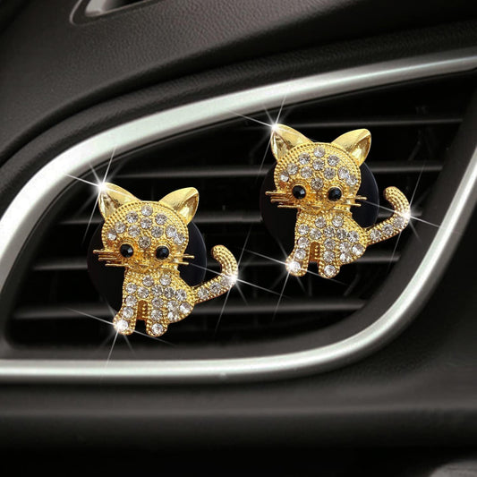Bling Rhinestone Car Air Vent Clip,Car Air Freshener Vent Clips,Car Air Conditioning Outlet Clip V1250-QLSC003