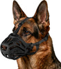 Dog Muzzle, Soft Breathable Dog Muzzles Suitable Dogs, Adjustable Basket Muzzles Prevents Chewing and Biting V1250-QLSC007-S